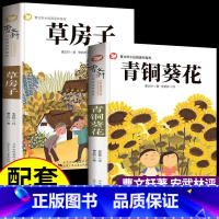 [全2册]青铜葵花+草房子 [正版]全套2册 青铜葵花曹文轩完整版宝葫芦的秘密张天翼四年级下册课外书书目葫芦娃里的青铜奎