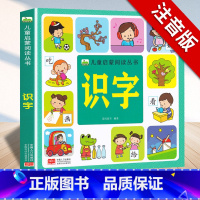 [单册]识字 彩图注音 [正版]识字儿童启蒙阅读丛书3-6-9岁小孩识字书幼儿认字幼儿园中班大班学前识字启蒙用书大字注音