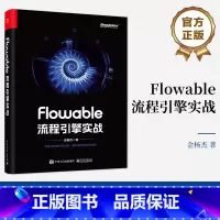 [正版] Flowable流程引擎实战 Flowable流程引擎基本概念构建流程模型实施工作流集成系统API实战应用开发