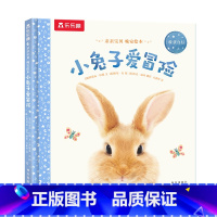 小兔子爱冒险 [正版]F甜甜圈粉丝专享 绘本0-3岁睡前早教书籍幼儿1-2-6岁宝宝幼儿园学前亲亲宝贝小兔子爱冒险儿童阅