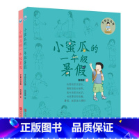 小蜜瓜的一年级暑假+小豌豆的一年级暑假 [正版]小豌豆小蜜瓜的一年级假期(全彩套装共4册)一年级新生的假期助学读物,让孩