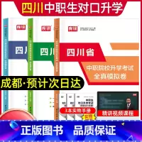 语数英[试卷] 高中通用 [正版]库课2024年中职生对口升学总复习语文数学英语试卷四川省版单招高职中等职业教育职高中等