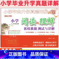 [阅读与理解]名校真题测试与详解 小学升初中 [正版]2023新版百校联盟小升初阅读与理解语文题型专项练习小学三四五六年