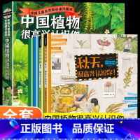 中国植物很高兴认识你(全4册) [正版] 中国植物很高兴认识你全4册自然科普百科全书植物图鉴儿童启蒙认知绘本中国儿童自然