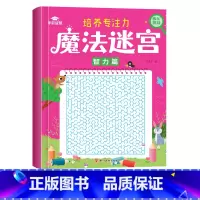 [单本]魔法迷宫-智力篇 [正版]迷宫专注力训练书智力游戏书 儿童3-4-5-6-7-8岁闯关玩具魔线逻辑思维训练书籍大