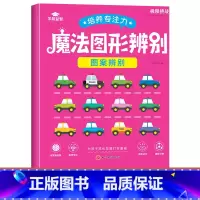 [单本]魔法图形辨别-图案辨别 [正版]魔法图形辨别练孩子专注力注意力训练培养书籍儿童耐心游戏提高观察能力思维训练学前益