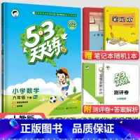 53天天练六年级下册数学(人教版) 小学六年级 [正版]2023秋新版小学53天天练六6年级上册下册同步训练语文数学英语