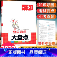 语文 小学升初中 [正版]2023小学知识大盘点语文数学英语基础知识手册大全四五六年级考试总复习资料人教版小升初必背考点