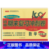 [人教版]七上数学 [正版]七年级上册下册试卷全套人教版期末冲刺100分复习卷初中语文数学英语政治历史地理生物初一7七年