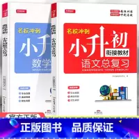 总复习 语数2本 小学升初中 [正版]2023小升初模拟试卷真题卷语文数学英语全套人教版小学毕业升学系统总复习知识大集结