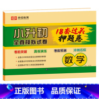 小升初押题卷 数学 小学升初中 [正版]2023版小升初必刷题语文数学英语全套人教版小学毕业升学总复习资料真题卷六年级下