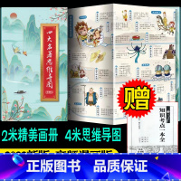 四大名著思维导图 [赠考点] [正版]2023新版四大名著思维导图画册人物关系图水浒传三国演义红楼梦西游记唐僧取经路线图