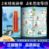 唐诗三百首思维导图 [正版]2023新版四大名著思维导图画册人物关系图水浒传三国演义红楼梦西游记唐僧取经路线图初中小学生