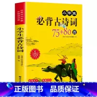 小学生必背古诗词75+80首 [正版]四大名著小学生必背思维导图画册 山海经唐诗三百首古诗词小学生必背人教版 藏在地图里
