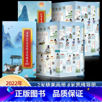 唐诗+古诗词 思维导图 [正版]四大名著小学生必背思维导图画册 山海经唐诗三百首古诗词小学生必背人教版 藏在地图里的古诗