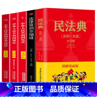 [正版]全套5册 民法典2023年版 法律常识一本全 法律类大全书籍中华人民共和国刑法劳动合同法 一套能让您读懂的