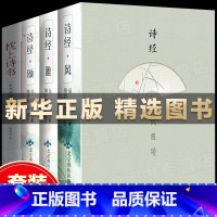 [正版]诗经风雅颂+枕上诗书一本书读懂古诗词 原文注释译文 中国古诗词歌赋诗经楚辞典大全集 全套国学经典书籍文白对照书籍