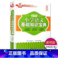 语文基础知识宝典[小学通用] 小学通用 [正版]全3册 小学语文数学英语基础知识宝典 1-6年级通用版语文基础知识手册阅