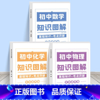 [全3册]数学+物理+化学 初中通用 [正版]2023新初中知识图解大全语文数学英语物理化学套装基础知识点归纳总结全套思
