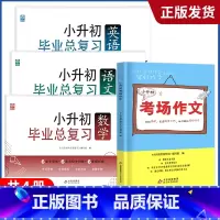 小升初+考场作文 小学升初中 [正版]2023小升初系统总复习真题卷必刷题人教版复习资料模拟试卷小学毕业总复习冲刺专题卷