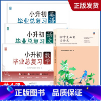 小升初+初中必背古诗文 小学升初中 [正版]2023小升初系统总复习真题卷必刷题人教版复习资料模拟试卷小学毕业总复习冲刺