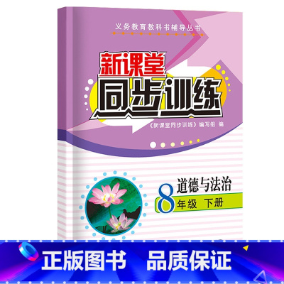 道德与法治 八年级/初中二年级 [正版]2023新课堂同步训练语文数学英语政治地理生物理八年级下册课堂辅