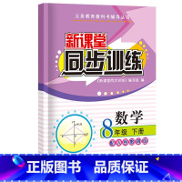 数学 八年级/初中二年级 [正版]2023新课堂同步训练语文数学英语政治地理生物理八年级下册课堂辅