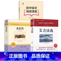 初中名著阅读+同步阅读 九年级上 [正版]初中名著阅读九年级上阅读初中生阅读 世界经典文学名著初中阅读名著水浒传艾青诗选