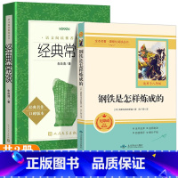 经典常谈+钢铁(无障碍阅读) [正版]经典常谈 朱自清著 人民文学出版社 八年级下册语文拓展名著阅读 钢铁是怎样炼成的人