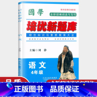 语文 小学四年级 [正版]国学培优新题库综合知识与素质教育大全语文四年级 小学4年级语文基础知识积累与运用专项训练字音字