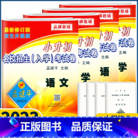 [语文+数学+英语]套装3本 小学升初中 [正版]2023新版孟建平小升初试卷名校招生入学考试卷语文数学英语科学人教版小