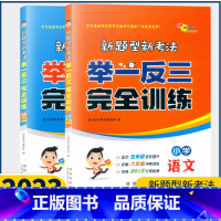 数学 小学升初中 [正版]2023新版小学举一反三完全训练语文数学新题型新考法五六年级小升初总复习冲刺必刷知识梳理典型例