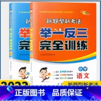 语文 小学升初中 [正版]2023新版小学举一反三完全训练语文数学新题型新考法五六年级小升初总复习冲刺必刷知识梳理典型例