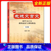 走进文言文[九年级] 初中通用 [正版]任选2023走进文言文六七年级初中文言文课外阅读与训练精选八年级九年级文言文阅读