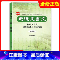 走进文言文[八年级] 初中通用 [正版]任选2023走进文言文六七年级初中文言文课外阅读与训练精选八年级九年级文言文阅读