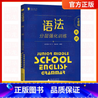 语法[七年级通用]分层强化训练 初中通用 [正版]蓝皮英语系列七八九年级中考英语语法分层强化训练初三英语语法大全必刷题提