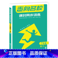 2024版数学[七年级上册]人教版通用 初中通用 [正版]2024走向名校数学物理化学英语初中七八九上下册课时同步训练