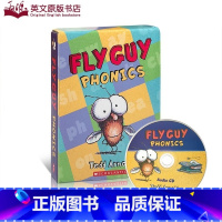 [正版]送音频英文原版绘本 Fly Guy Phonics Boxed Set 苍蝇小子 12册盒装 附CD 自然拼读