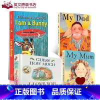 [正版]送音频进口英文原版绘本 My Mum My Dad/Guess How much I love you 纸板 美