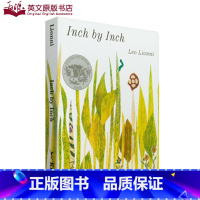 [正版]英文原版Leo Lionni:Inch by Inch一寸虫凯迪克银奖纸板书 吴敏兰书单儿童勇气和坚持益智英语阅
