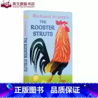 [正版]送音频英文原版绘本Richard Scarry's the Rooster Struts纸板书I am a bu