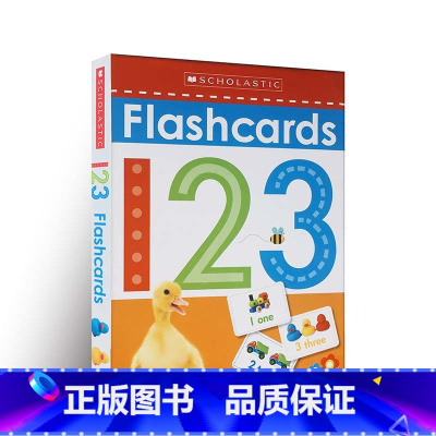 闪卡:123数字 [正版]英文原版 Flash Cards: Sight Words 视觉词 儿童启蒙认知卡 早教英文单