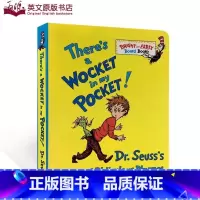 [正版]送音频英文原版There's a Wocket in My Pocket口袋里的小毛怪苏斯博士阅读启蒙纸板书0-