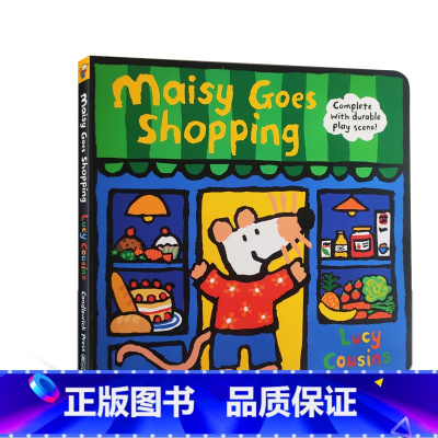 [正版]英文原版 Maisy Goes Shopping: Complete with Durable小鼠波波 儿童英语