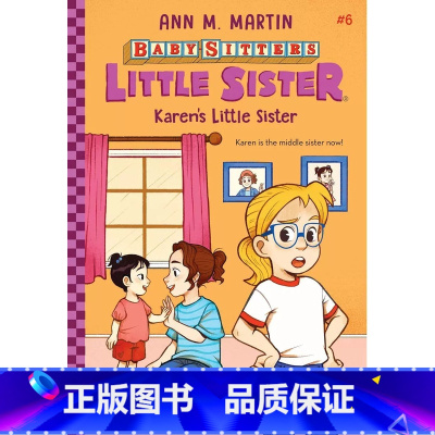 保姆小妹 6(小说) [正版]进口保姆俱乐部系列The Baby-Sitters Club 1-22册 青少年儿童课外阅