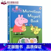 [正版]英文原版 粉红猪小妹 不可思议磁铁书 啥是佩奇 Peppa Pig Ladybird小猪佩琪 玩具书 佩佩猪动画