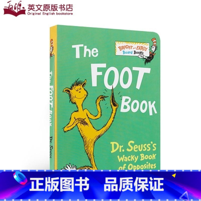 [正版]送音频进口英文原版The Foot Book千奇百怪的脚纸板书英语低幼适龄廖彩杏Dr. Seuss's Wack