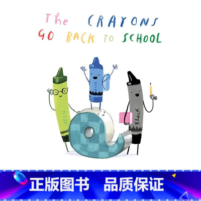 蜡笔系列:小蜡笔回到学校 [正版]英文原版The Day the Crayons Quit蜡笔系列小蜡笔大罢工 The