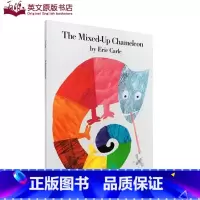 [正版]英文原版绘本 The Mixed-Up Chameleon 拼拼凑凑的变色龙 艾瑞卡尔爷爷 Eric Carle