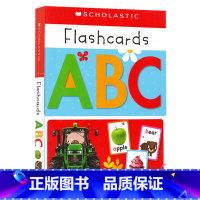 闪卡:ABC(字母) [正版]新版英文原版 scholatic First 100 words lift the fla